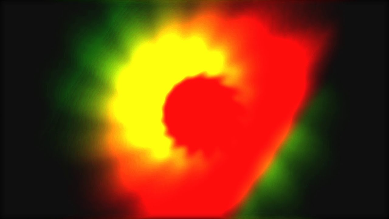 Vintage 70s Disco color style RGB circle flare relaxing video (1 Hour/No sound)