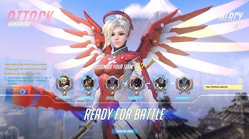 Mercy Solo Queue PTR (SR ~1800), Hanamura Loss 1-2