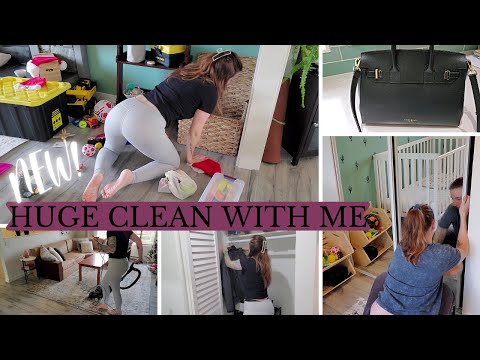 *NEW* MID MONTH CLEAN WITH ME | ORGANIZE AND DECLUTTER TOO