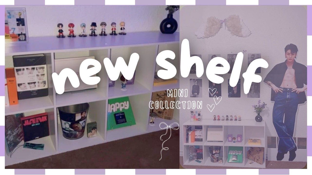 New shelf - mini collection | cozy & aesthetic