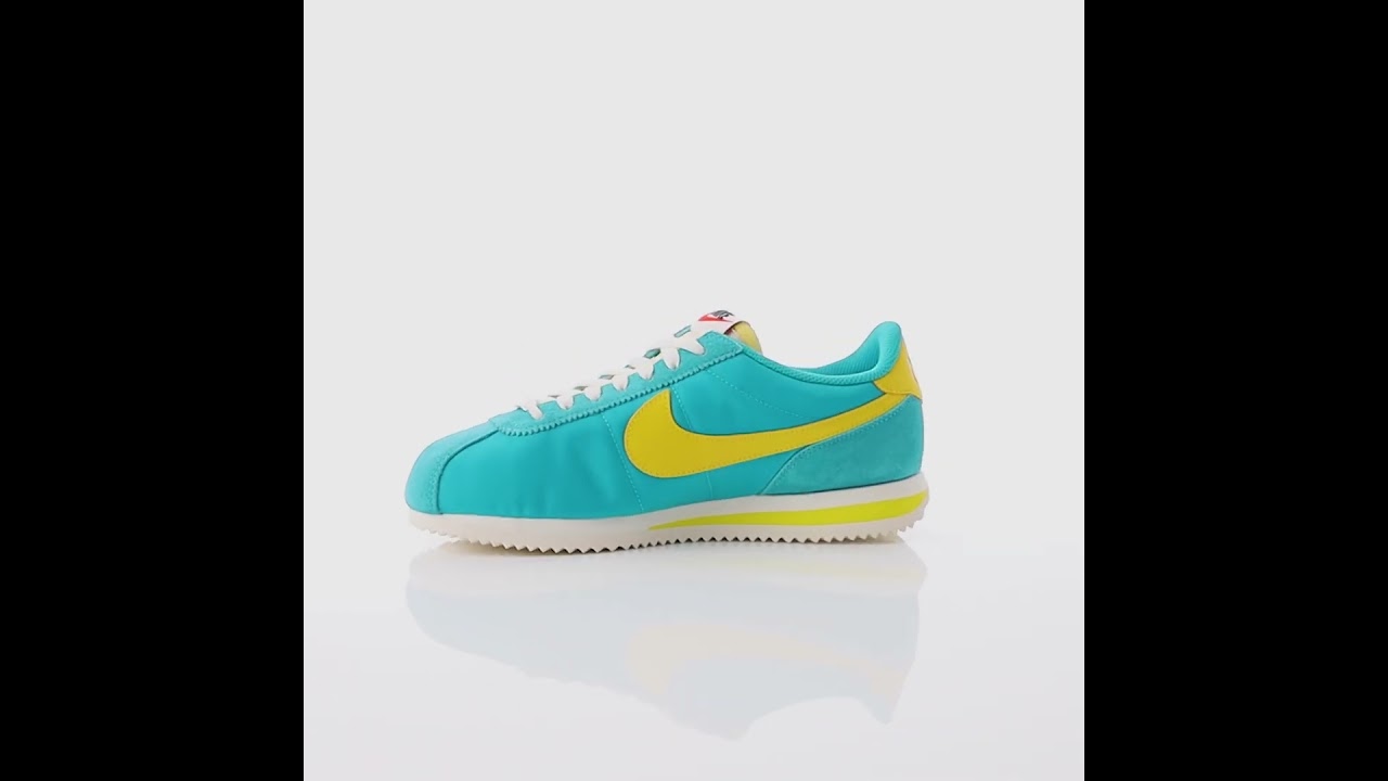 turquoise nike cortez