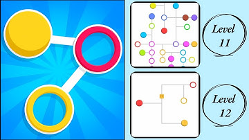 Color Dots: Level 11 , 12 – How to Solve? (Walkthrough)