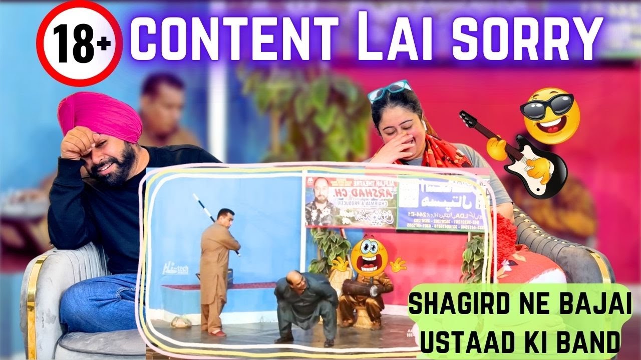Preet Bani React on Nasir Chinyoti Ne Ustad Ki Band Vaja Di - 🔞 content lai pehlaan hi Maazrat 😅👀