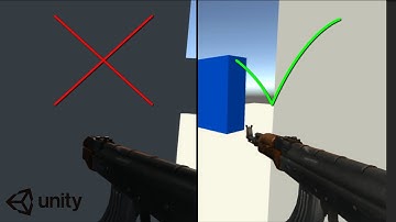 How to Stop Weapons or Items Clipping into Walls in Unity (No Code)