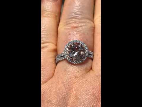 morganite-wedding-set,-engagement-ring-with-white-and-rose-gold-double-diamond-halo-and-wedding-band