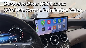 YEEHUNG Upgrade Mercedes-Benz C-Class W205 2016-2019 12.3-inch Ultra-Thin Linux Screen