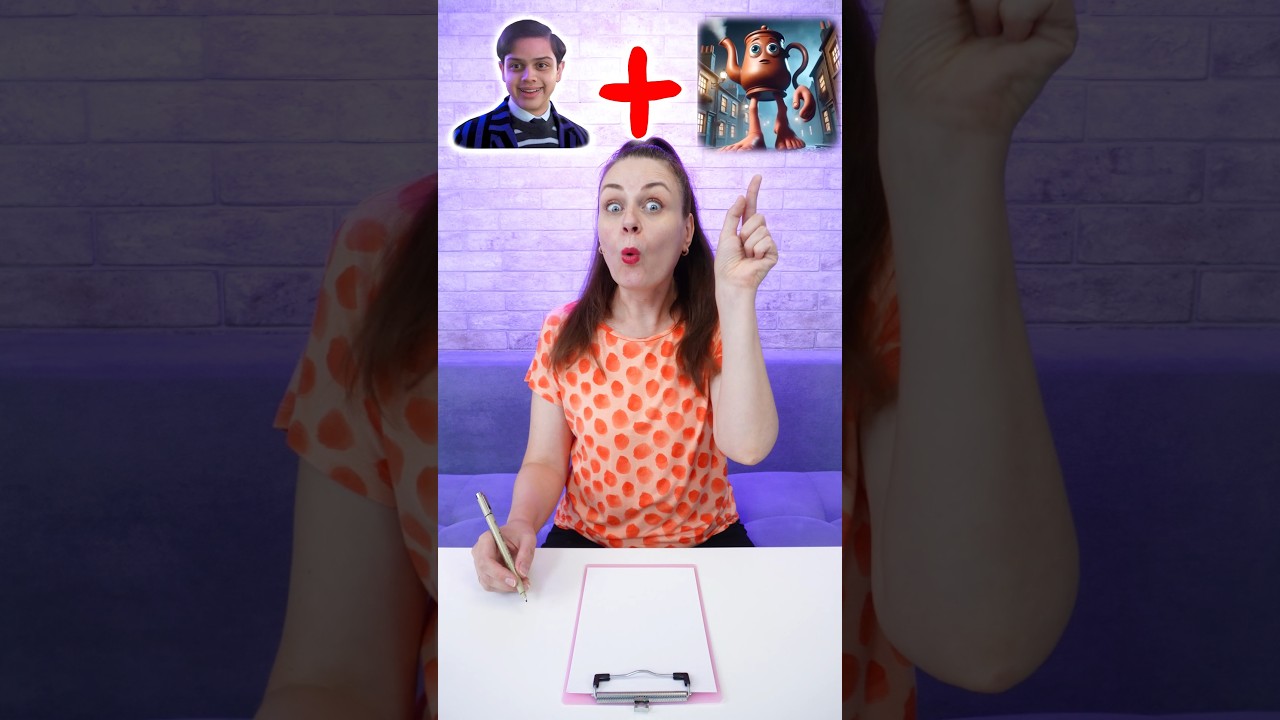 How to Draw  Pugsley Addams  Wednesday 2  Ta Ta Ta Sahur  