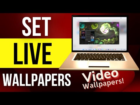 How To Set Live Wallpapers on PC Windows 10/11 in 2022 - Video Wallpaper Windows 10 / 11