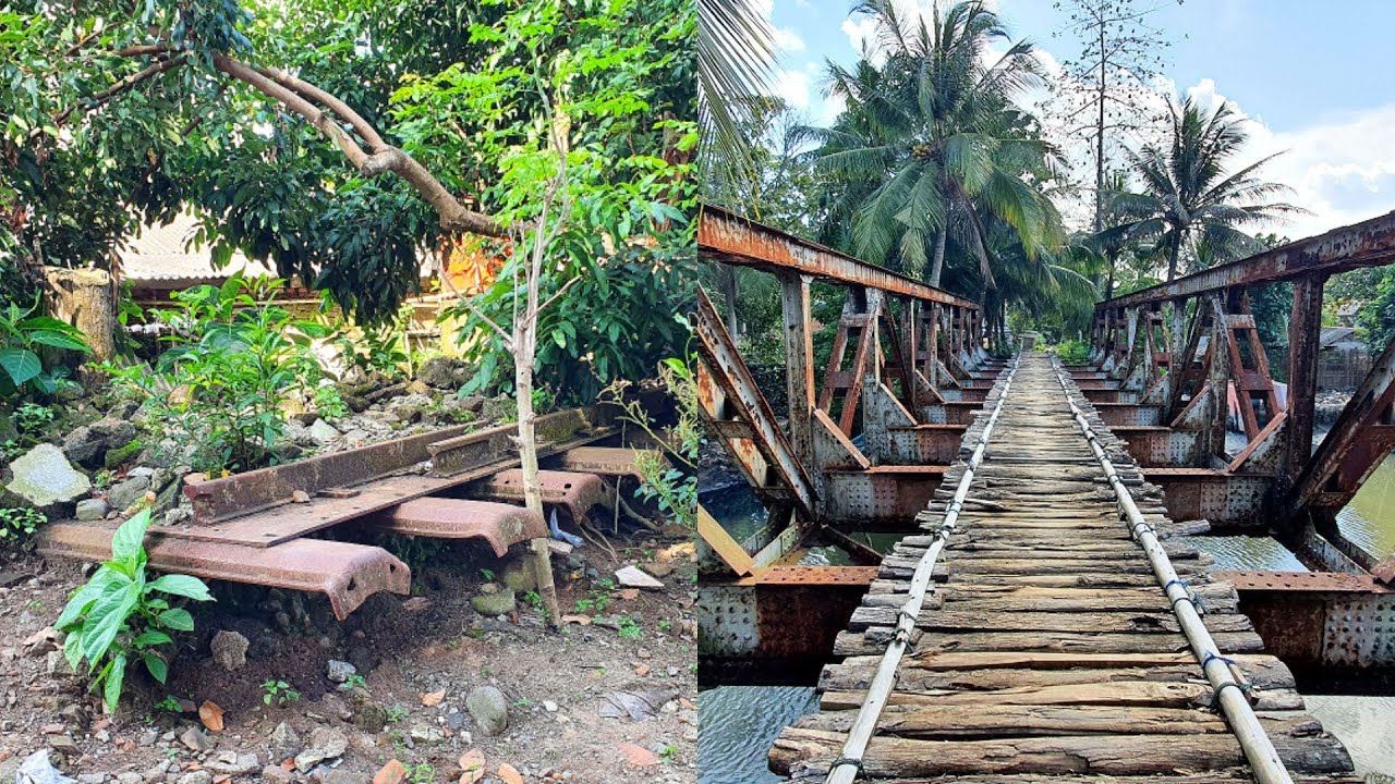 TERNYATA ADA RAYAP TANAH ! KONDISI TERKINI WESEL UNIK STASIUN PANGANDARAN & JEMBATAN KA CIKIDANG