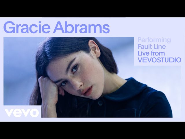 Gracie Abrams - Fault line (Vevo Studio Performance) class=