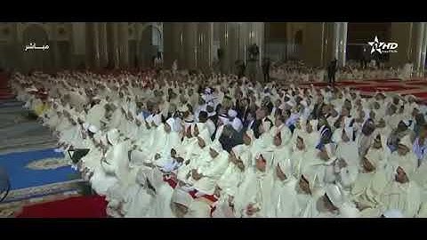 ابداع القارئ الصاعد الزبير الغوزي امام الملك محمد السادس