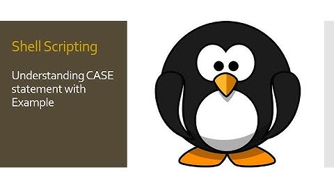 Linux| CASE statements| Shell Scripting