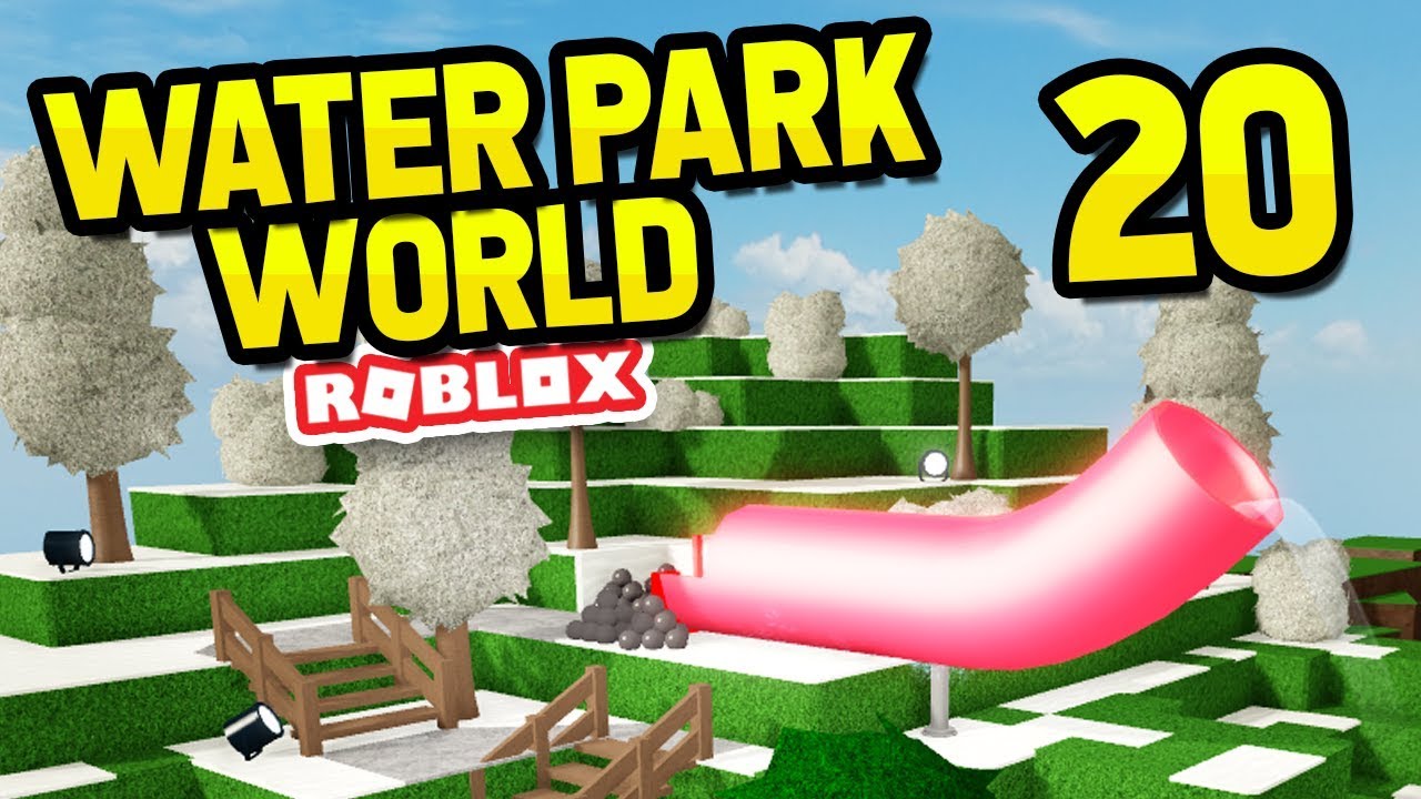 Crazy Tube Slides Roblox Water Park World 7 By Seniac - seniac on twitter roblox shrink ray simulator https t co