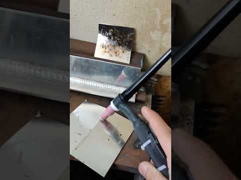 Test Parameters For ANDELI TIG 250PLS Cold Welded 1mm Aluminum Plate 