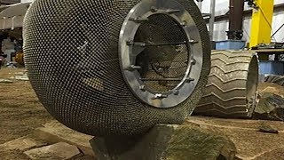 NASA has literally reinvented the wheel, its response is the Shape Memory Allow Tire.