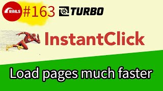 #163 Instant page loads with Turbo 8 prefetch (aka InstantClick)
