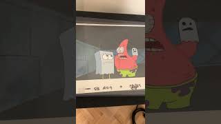 Hand Painted Spongebob Cel