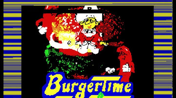 Burger Time (ALEAsoft) - ZX Spectrum - Retro Virtual Machine
