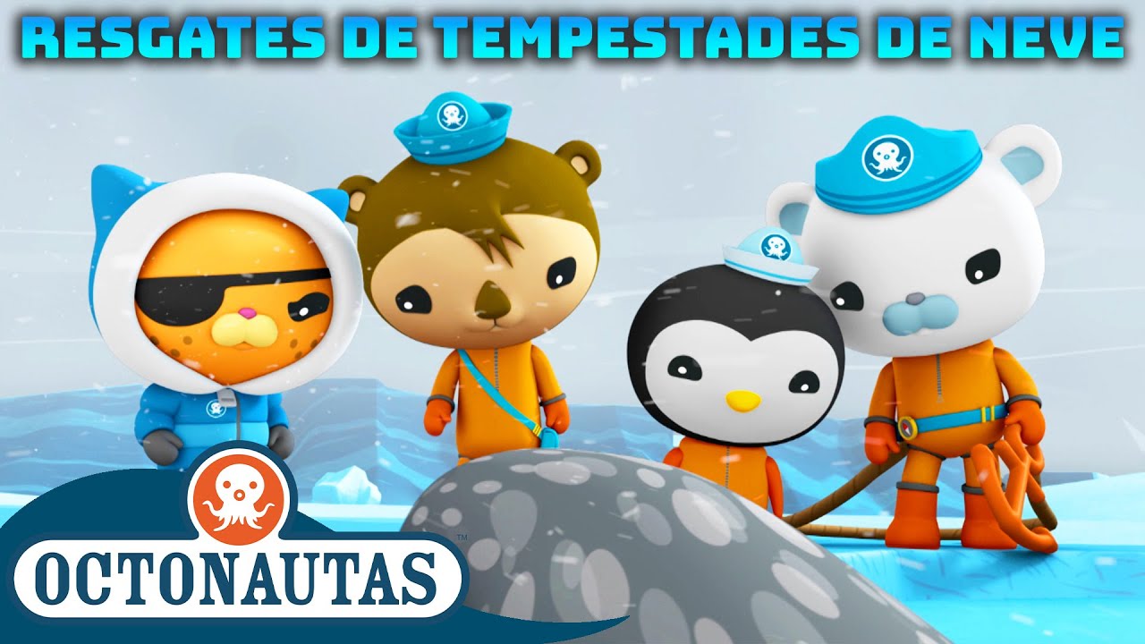 Octonautas - ❄️ Resgates de Tempestades de Neve ⛑️ | Compilação | Episódios inteiros