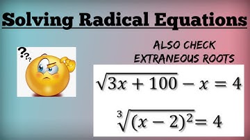 Solving radical equations| Algebra 2| step-by-step explanation{2020}