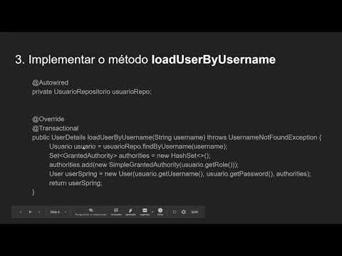 Spring Security - Autenticação com Usuários Cadastrados no Banco