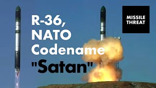 R-36 (SS-18) Voyevoda ICBM - The Heaviest ICBM in the World  #ICBM #Voyevoda #Satan #R36 #nuclear