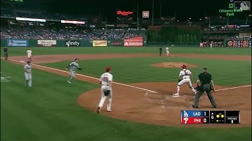 Trea turner really clean slide