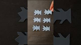 Christmas 3D Snowflake Easy Paper Snowflake Christmas Decoration