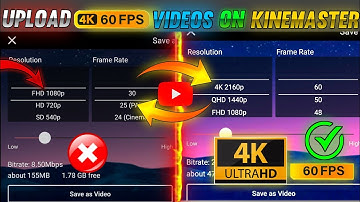 KINEMASTER 4k 60Fps Video Edit tutorial || #kinemaster #4K #60Fps #turtorial #beginners  #Taniket