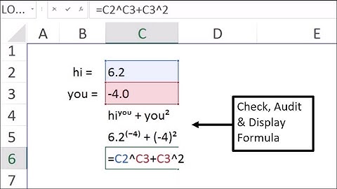 Formula Auditing Excel. Easy as XLN...