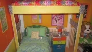 HTM Loft Bed for your AG Dolls