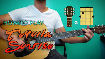 Tequila Sunrise by Eagles | Guitar Lesson