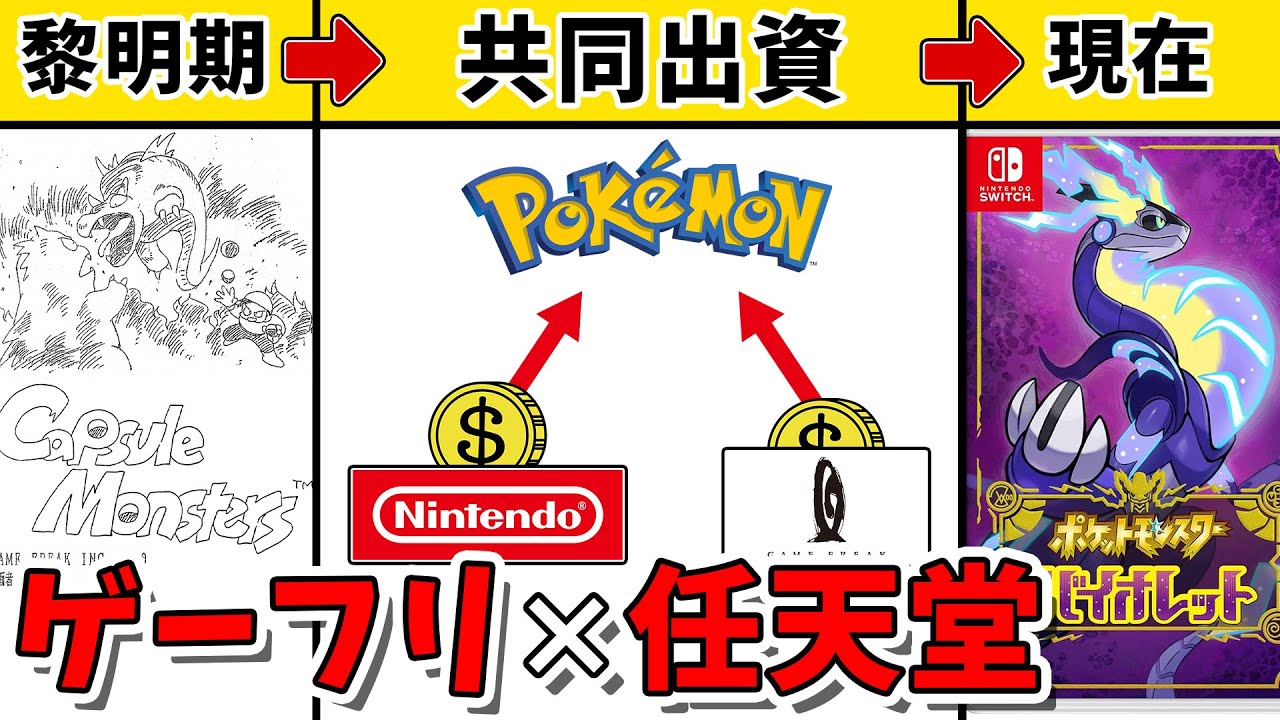 ゲーフリと任天堂の関係って何？株ポケとは何が違うの？