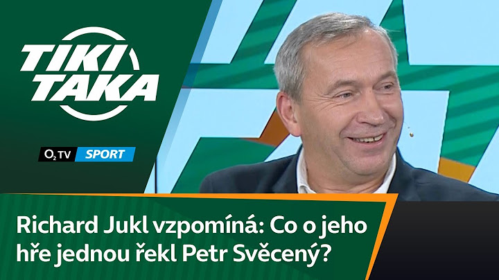 TIKI-TAKA:  Richard Jukl zavzpomínal. Co o jeho hře jednou řekl Petr Svěcený?