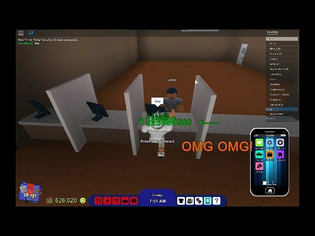 Rocitizen Infinite Money New Roblox Glitch 2018 January Working Secret Bank Glitch Youtube - roblox rocitizens money glitch 2018 june rxgate cf redeem robux