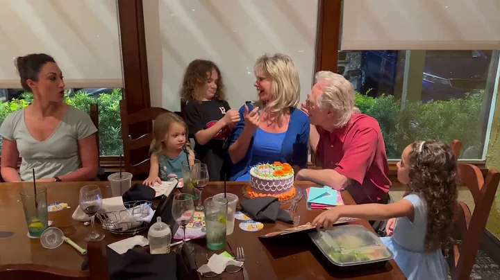 Gary Puckett singing happy birthday to his wife Lo...