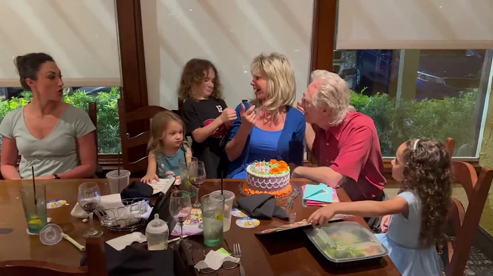 Gary Puckett singing happy birthday to his wife Lo...