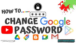 how to change google password