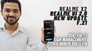 Realme X2 New Update F.21 | Finally Realme UI 2.0 ( Android 11 ) Bugs Fix !!!