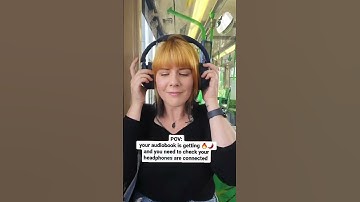 The sudden panic when your audiobook turns spicy in public. We can