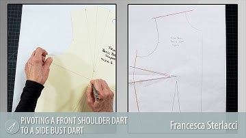 Creating the Pivot Front Shoulder Dart To Side Seam Dart