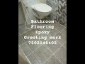 Bathroom Flooring Waterproofing Services Salem Epoxy Grouting work Floor Water Leakage Repair Worker