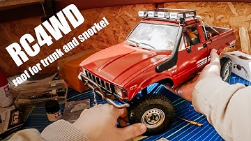 Vlog 1: 1/10 Scale RC4WD Mojave II | Roof rack | Snorkel [subtitles]