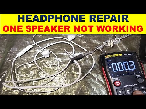 {453} How To Repair Hands-free / Headset / EarPhones / headphones / One