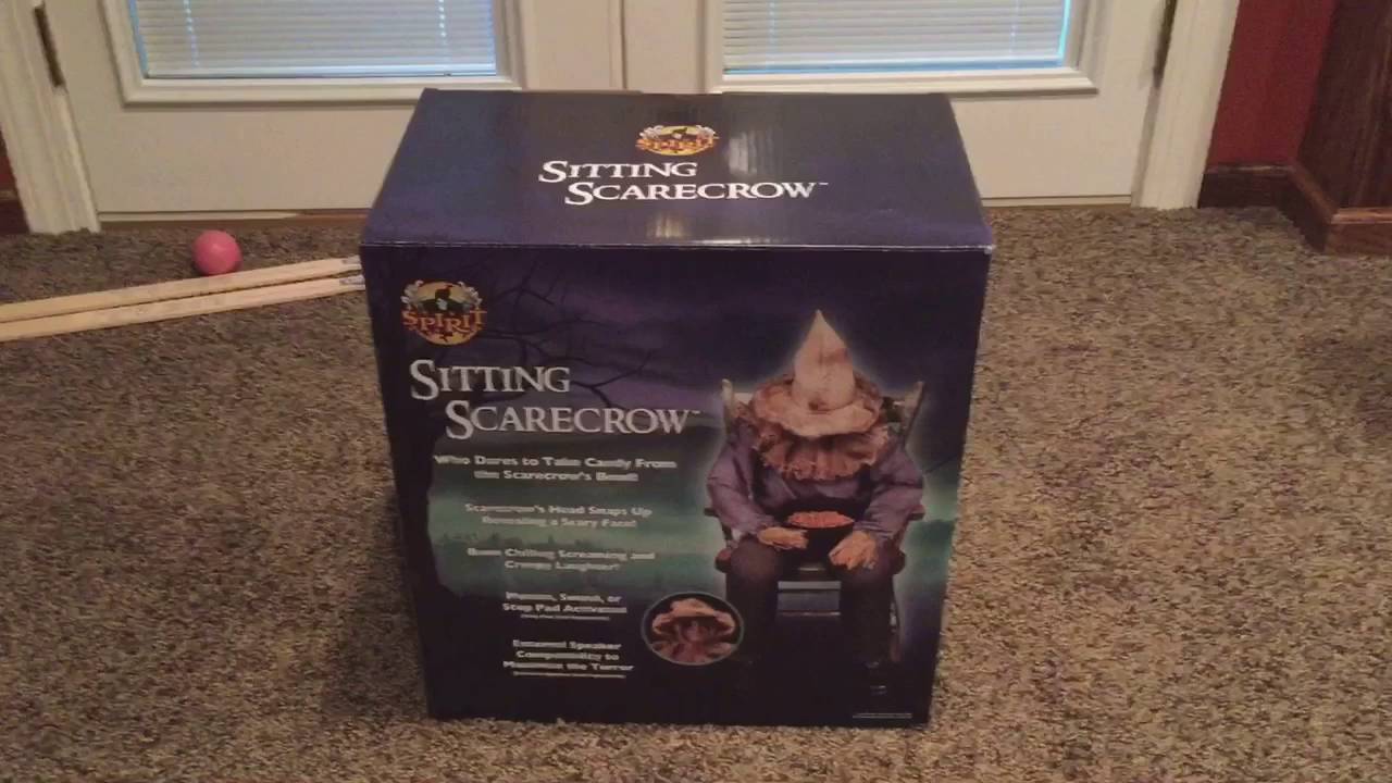 Sitting Scarecrow setup/unboxing