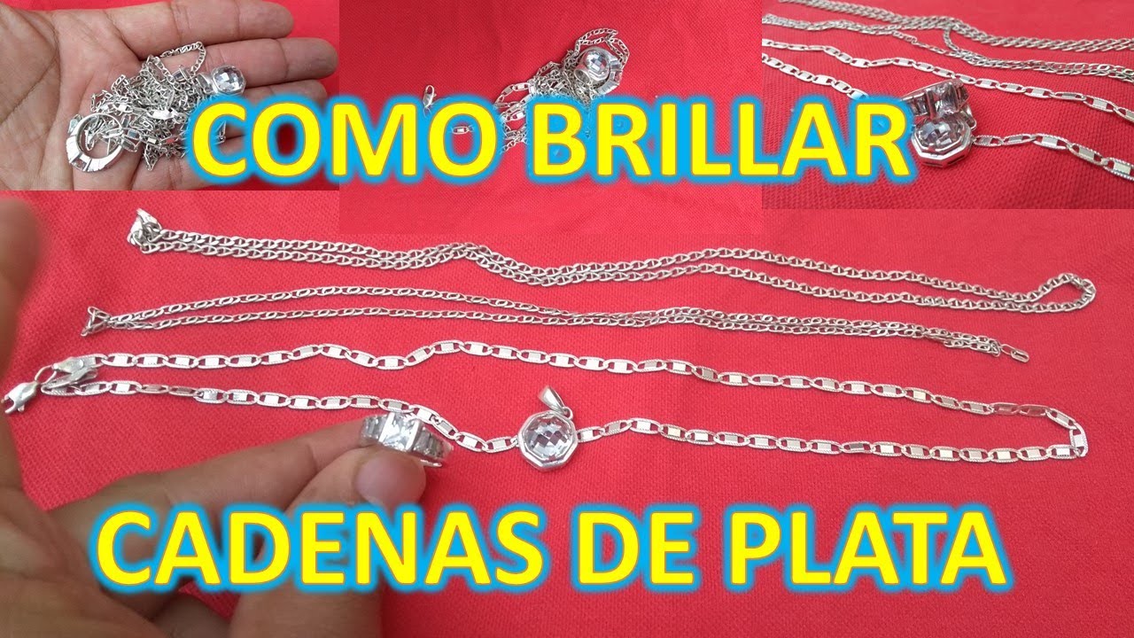 Como Brillar las joyas de Plata Técnica Mejorada