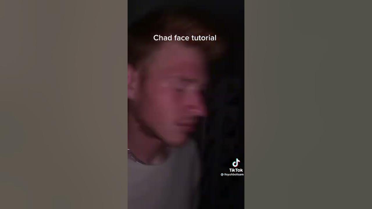 Chad Face Tutorial! Comment if you need help! #chadface #chadfacetutor