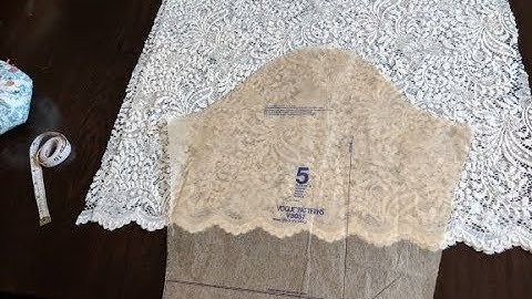 Sew With Me ~ Vogue 9057 Part 1 ~ Cutting Out