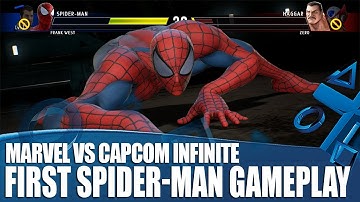 Marvel vs. Capcom: Infinite - First Spider-Man Gameplay!
