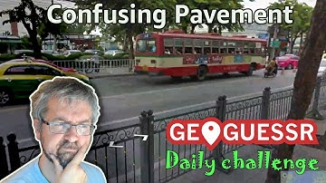 Geoguessr Daily Challenge - Speed Running July Challenge - This Pavement Had Me Confused